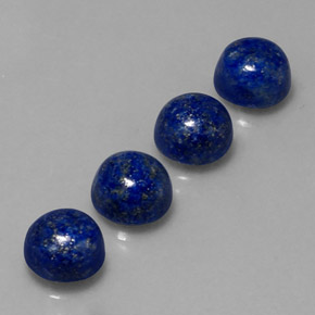  ct natürliche blauer Lapislazuli-Edelsteine, Rundschliff, Lichtundurchlässig