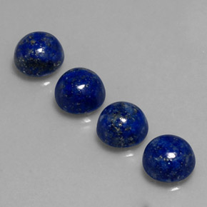  ct natürliche blauer Lapislazuli-Edelsteine, Rundschliff, Lichtundurchlässig