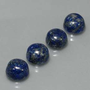  ct natürliche blauer Lapislazuli-Edelsteine, Rundschliff, Lichtundurchlässig