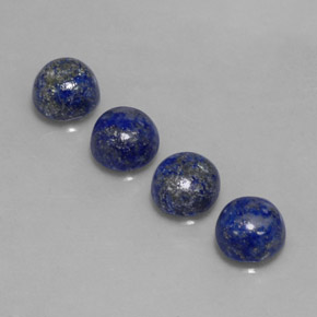  ct natürliche blauer Lapislazuli-Edelsteine, Rundschliff, Lichtundurchlässig