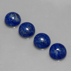  ct natürliche blauer Lapislazuli-Edelsteine, Rundschliff, Lichtundurchlässig