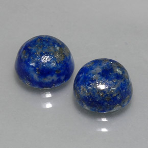  ct natürliche blauer Lapislazuli-Edelsteine, Rundschliff, Lichtundurchlässig