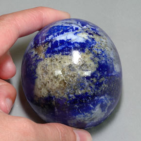 1173,62 ctw natürlicher blauer Lapislazuli, Oval Schliff, Lichtundurchlässig