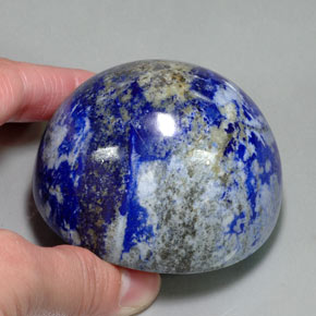 1173,62 ctw natürlicher blauer Lapislazuli, Oval Schliff, Lichtundurchlässig