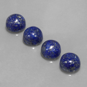  ct natürliche blauer Lapislazuli-Edelsteine, Rundschliff, Lichtundurchlässig