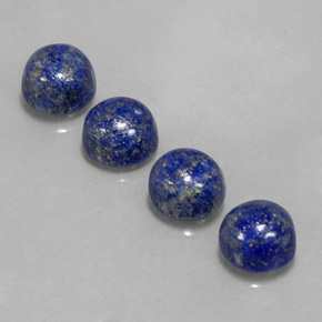  ct natürliche blauer Lapislazuli-Edelsteine, Rundschliff, Lichtundurchlässig