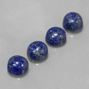  ct natürliche blauer Lapislazuli-Edelsteine, Rundschliff, Lichtundurchlässig