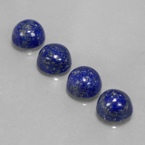  ct natürliche blauer Lapislazuli-Edelsteine, Rundschliff, Lichtundurchlässig
