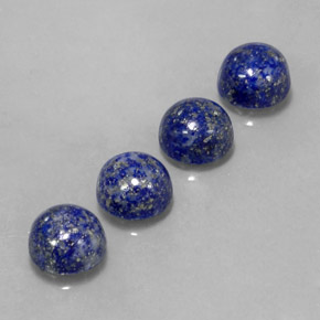  ct natürliche blauer Lapislazuli-Edelsteine, Rundschliff, Lichtundurchlässig