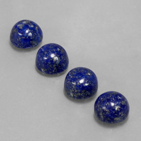  ct natürliche blauer Lapislazuli-Edelsteine, Rundschliff, Lichtundurchlässig