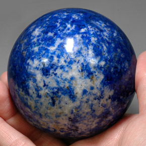 2500,00 ctw natürlicher blauer Lapislazuli, Sphäre / Kugel, Lichtundurchlässig