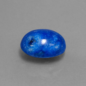 3,62 ctw natürlicher blauer Lapislazuli, Oval Schliff, Lichtundurchlässig