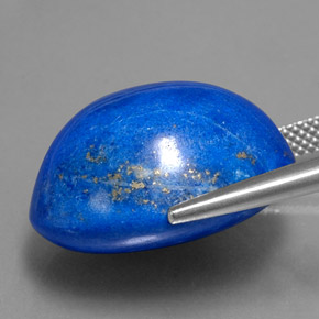 29,54 ctw natürlicher blauer Lapislazuli, Oval Schliff, Lichtundurchlässig