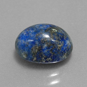 3,52 ctw natürlicher blauer Lapislazuli, Oval Schliff, Lichtundurchlässig