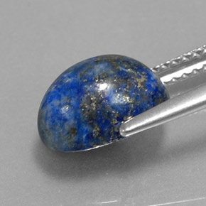 3,52 ctw natürlicher blauer Lapislazuli, Oval Schliff, Lichtundurchlässig