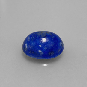 3,50 ctw natürlicher blauer Lapislazuli, Oval Schliff, Lichtundurchlässig
