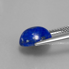 3,50 ctw natürlicher blauer Lapislazuli, Oval Schliff, Lichtundurchlässig