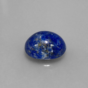 3,38 ctw natürlicher blauer Lapislazuli, Oval Schliff, Lichtundurchlässig