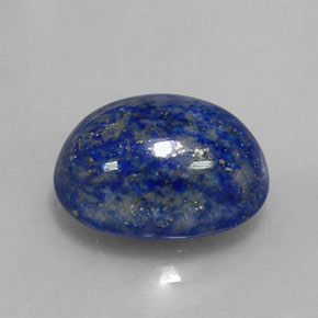 6,40 ctw natürlicher blauer Lapislazuli, Oval Schliff, Lichtundurchlässig