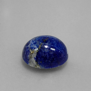 4,35 ctw natürlicher blauer Lapislazuli, Oval Schliff, Lichtundurchlässig