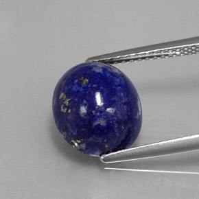 4,56 ctw natürlicher blauer Lapislazuli, Oval Schliff, Lichtundurchlässig