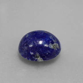 4,56 ctw natürlicher blauer Lapislazuli, Oval Schliff, Lichtundurchlässig