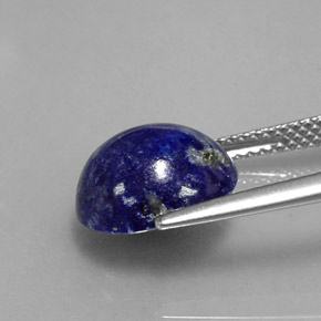4,56 ctw natürlicher blauer Lapislazuli, Oval Schliff, Lichtundurchlässig