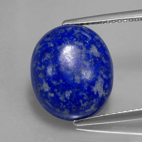 8,81 ctw natürlicher blauer Lapislazuli, Oval Schliff, Lichtundurchlässig