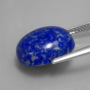 8,81 ctw natürlicher blauer Lapislazuli, Oval Schliff, Lichtundurchlässig