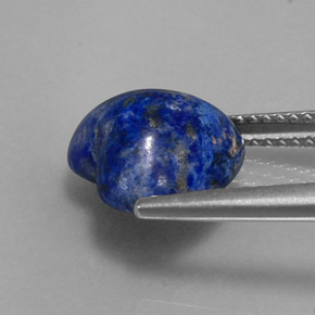 4,63 ctw natürlicher blauer Lapislazuli, Herzform, Lichtundurchlässig