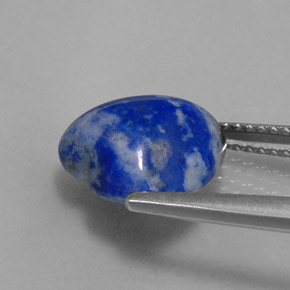 4,39 ctw natürlicher blauer Lapislazuli, Herzform, Lichtundurchlässig