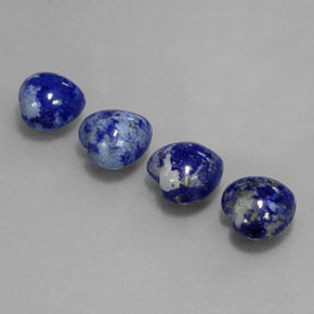  ct natürliche blauer Lapislazuli-Edelsteine, Herzform, Lichtundurchlässig