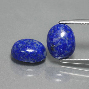  ct natürliche blauer Lapislazuli-Edelsteine, Oval Schliff, Lichtundurchlässig