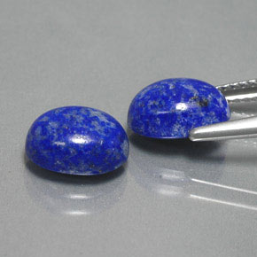  ct natürliche blauer Lapislazuli-Edelsteine, Oval Schliff, Lichtundurchlässig
