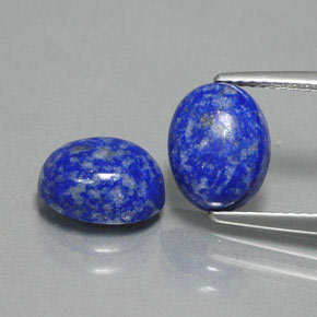  ct natürliche blauer Lapislazuli-Edelsteine, Oval Schliff, Lichtundurchlässig