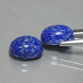  ct natürliche blauer Lapislazuli-Edelsteine, Oval Schliff, Lichtundurchlässig