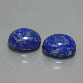  ct natürliche blauer Lapislazuli-Edelsteine, Oval Schliff, Lichtundurchlässig