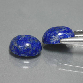  ct natürliche blauer Lapislazuli-Edelsteine, Oval Schliff, Lichtundurchlässig