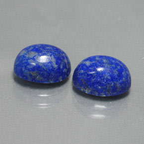  ct natürliche blauer Lapislazuli-Edelsteine, Oval Schliff, Lichtundurchlässig