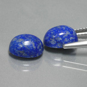  ct natürliche blauer Lapislazuli-Edelsteine, Oval Schliff, Lichtundurchlässig