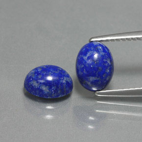  ct natürliche blauer Lapislazuli-Edelsteine, Oval Schliff, Lichtundurchlässig