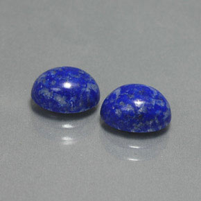  ct natürliche blauer Lapislazuli-Edelsteine, Oval Schliff, Lichtundurchlässig