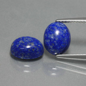  ct natürliche blauer Lapislazuli-Edelsteine, Oval Schliff, Lichtundurchlässig