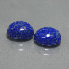  ct natürliche blauer Lapislazuli-Edelsteine, Oval Schliff, Lichtundurchlässig