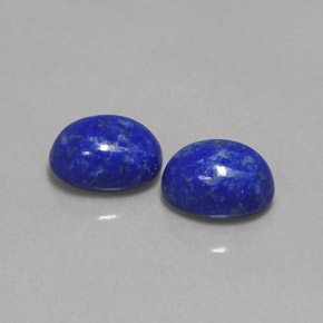  ct natürliche blauer Lapislazuli-Edelsteine, Oval Schliff, Lichtundurchlässig