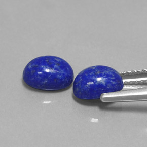  ct natürliche blauer Lapislazuli-Edelsteine, Oval Schliff, Lichtundurchlässig