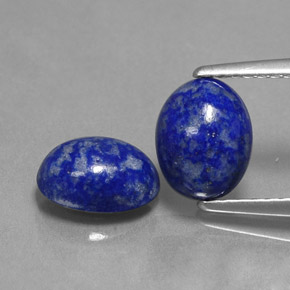  ct natürliche blauer Lapislazuli-Edelsteine, Oval Schliff, Lichtundurchlässig