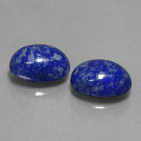  ct natürliche blauer Lapislazuli-Edelsteine, Oval Schliff, Lichtundurchlässig