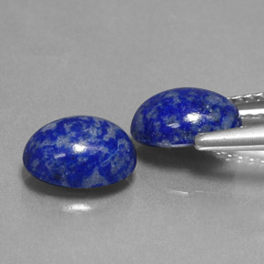  ct natürliche blauer Lapislazuli-Edelsteine, Oval Schliff, Lichtundurchlässig