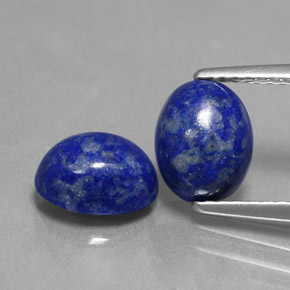  ct natürliche blauer Lapislazuli-Edelsteine, Oval Schliff, Lichtundurchlässig